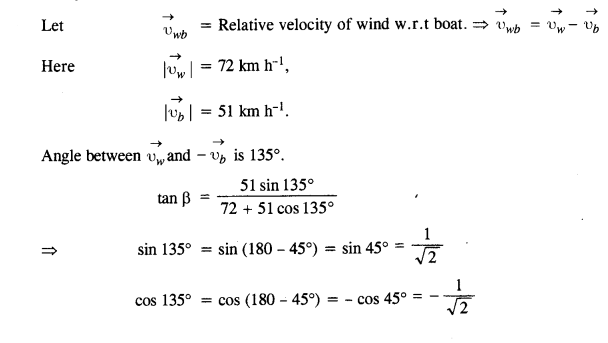 NCERT Solutions for Class 11 Physics Chapter 4 Motion in a Plane 22
