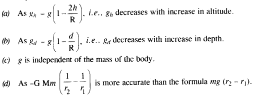NCERT Solutions for Class 11 Physics Chapter 8 Gravitation 2