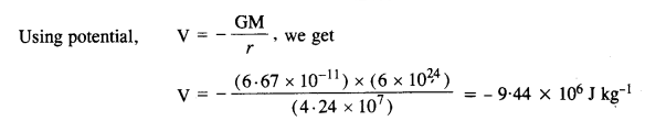 NCERT Solutions for Class 11 Physics Chapter 8 Gravitation 22