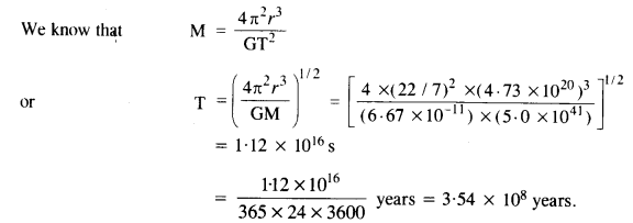 NCERT Solutions for Class 11 Physics Chapter 8 Gravitation 5