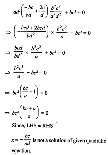 RS Aggarwal Class 10 Solutions Chapter 10 Quadratic Equations Ex 10A 7