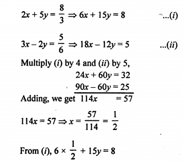 RS Aggarwal Class 10 Solutions Chapter 3 Linear equations in two variables Ex 3B 10