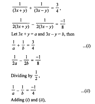 RS Aggarwal Class 10 Solutions Chapter 3 Linear equations in two variables Ex 3B 45