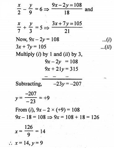 RS Aggarwal Class 10 Solutions Chapter 3 Linear equations in two variables Ex 3B 6