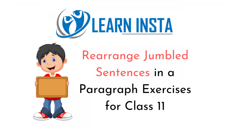 rearrange-jumbled-sentences-in-a-paragraph-exercises-for-class-11-ncert-mcq