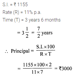 al Class 7 Solutions for ICSE Maths Chapter 7 Percentage and Its Applications Check Your Progress 19