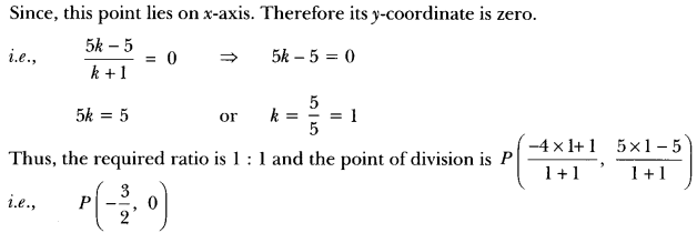Coordinate Geometry Class 10 Extra Questions Maths Chapter 7 with Solutions Answers 38