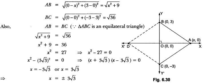 Coordinate Geometry Class 10 Extra Questions Maths Chapter 7 with Solutions Answers 61