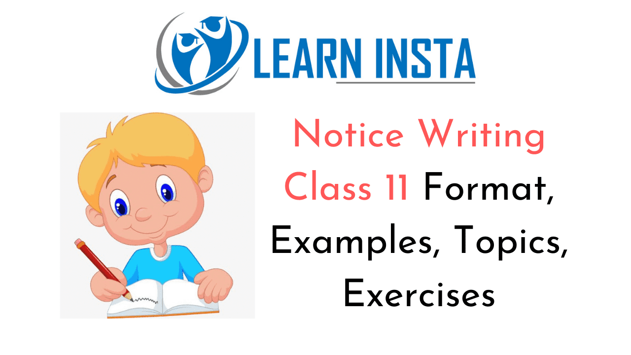 Notice Writing Class 11