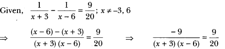 Class 10 Maths Quadratic Equations Extra Questions
