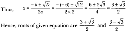 Quadratic Equation Class 10 Extra Questions Pdf