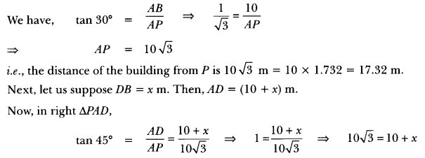 Chapter 9 Maths Class 10 Extra Questions