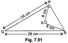 Triangles Class 10 Extra Questions Maths Chapter 6 with Solutions Answers 70