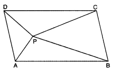 Areas of Parallelograms and Triangles Class 9 Extra Questions Maths Chapter 9 with Solutions Answers 24
