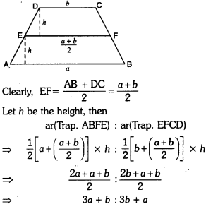 Area Of Parallelograms And Triangles Class 9 Extra Questions