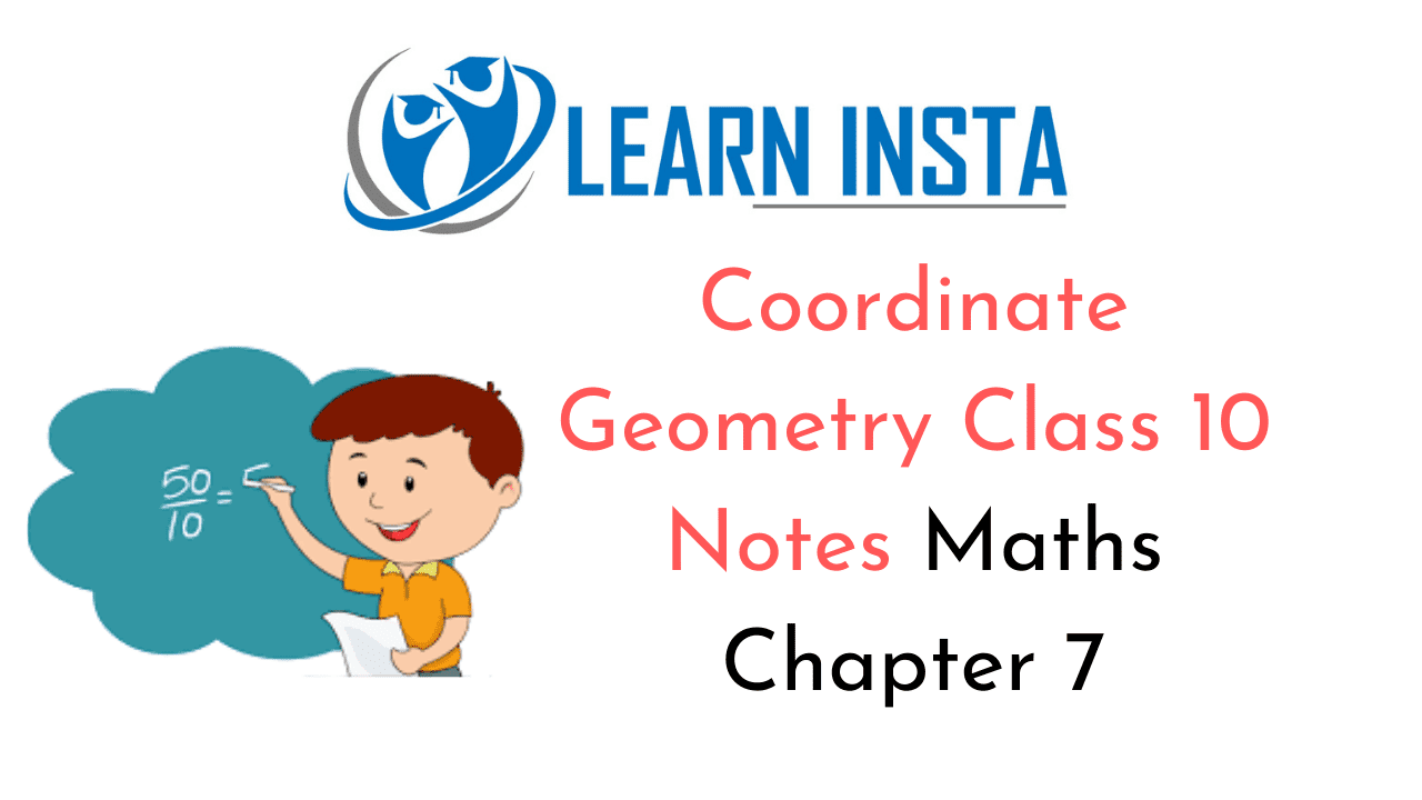 Coordinate Geometry Class 10 Notes