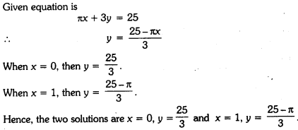 Class 9 Maths Linear Equations In Two Variables Extra Questions