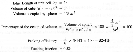 NCERT Solutions For Class 12 Chemistry Chapter 1 The Solid State 5