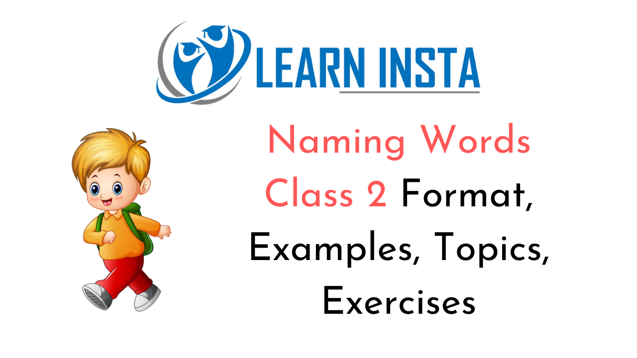 Naming Words For Class 2