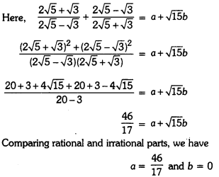 Number Systems Class 9 Extra Questions Maths Chapter 1 with Solutions Answers 24