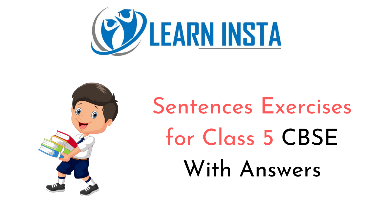 Sentence And Its Types For Class 5