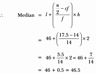 Statistics Class 10 Extra Questions Maths Chapter 14 with Solutions Answers 39