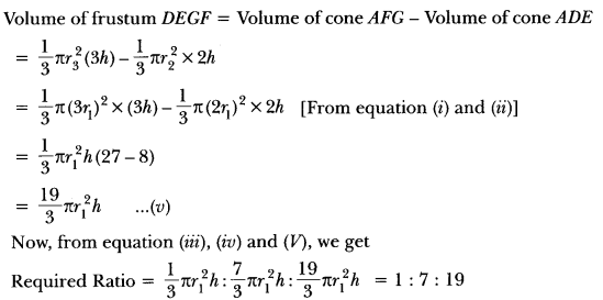 Surface Areas and Volumes Class 10 Extra Questions Maths Chapter 13 with Solutions Answers 102