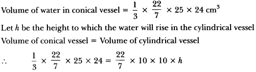 Surface Areas and Volumes Class 10 Extra Questions Maths Chapter 13 with Solutions Answers 48
