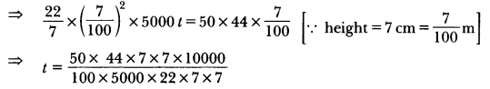 Surface Areas and Volumes Class 10 Extra Questions Maths Chapter 13 with Solutions Answers 51