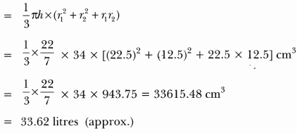Surface Areas and Volumes Class 10 Extra Questions Maths Chapter 13 with Solutions Answers 85