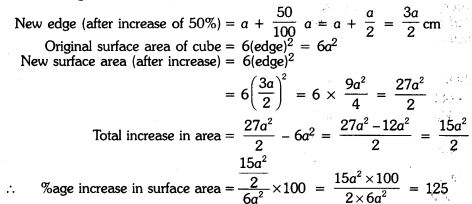 Surface Areas and Volumes Class 9 Extra Questions Maths Chapter 13 with Solutions Answers 14