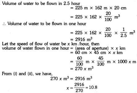 Surface Areas and Volumes Class 9 Extra Questions Maths Chapter 13 with Solutions Answers 15