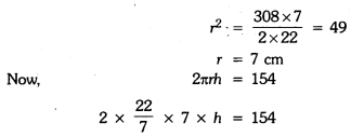 Surface Areas and Volumes Class 9 Extra Questions Maths Chapter 13 with Solutions Answers 5