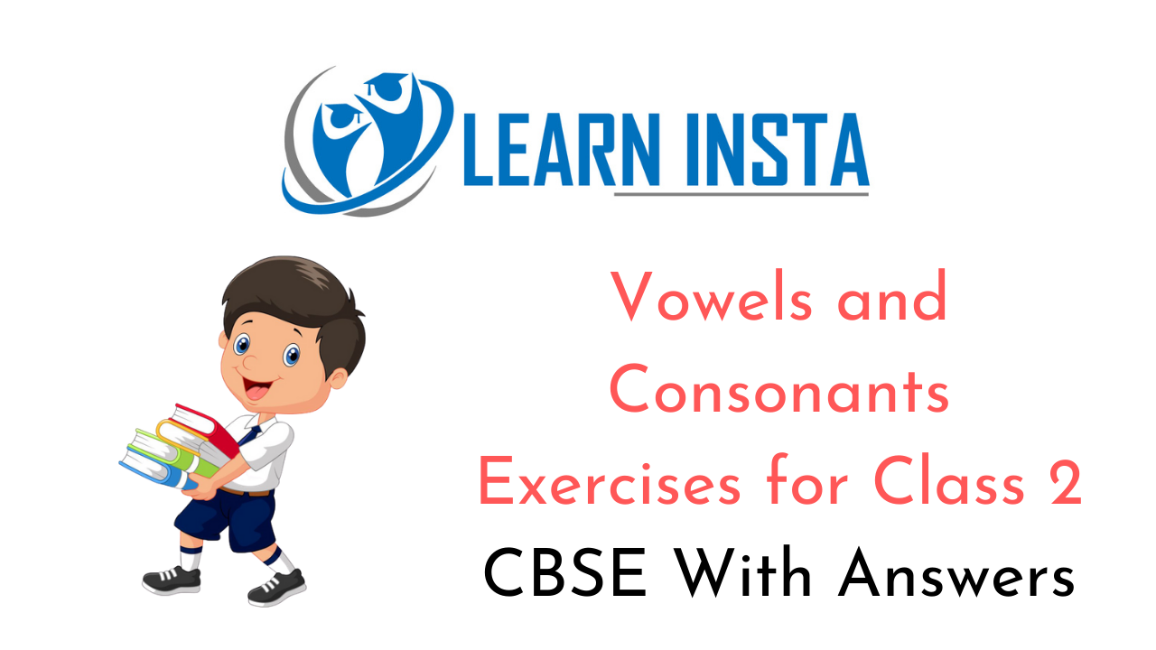 Vowels And Consonants Worksheets With Answers