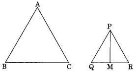 Triangles Class 10 MCQ With Answers