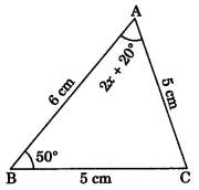 Triangles Class 9 MCQ With Answers Chapter 7