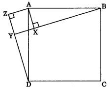 Triangles MCQ Class 9 Chapter 7 