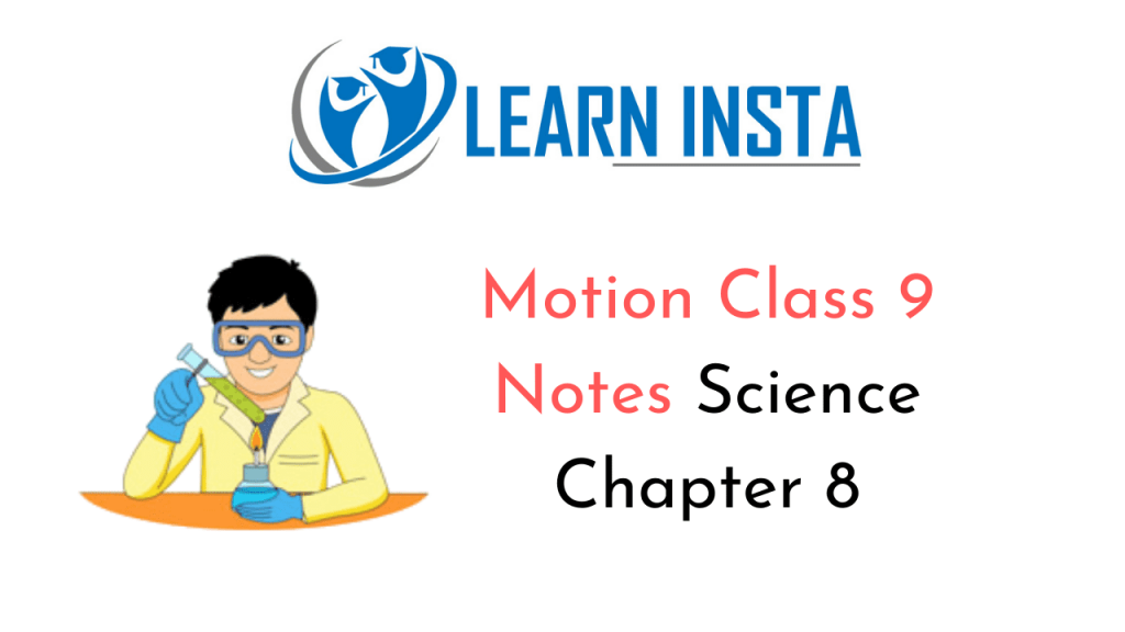 motion-class-9-notes-science-chapter-8-ncert-mcq