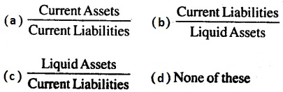 MCQ Questions for Class 12 Accountancy Chapter 10 Accounting Ratios with Answers 4