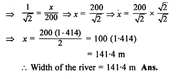 ML Aggarwal Class 10 Solutions for ICSE Maths Chapter 20 Heights and Distances Ex 20 Q10.2