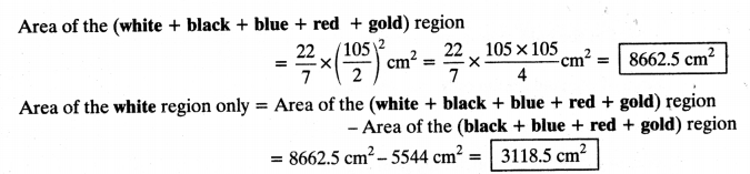 NCERT Solutions for Class 10 Maths Chapter 12 Areas Related to Circles Ex 12.1 4