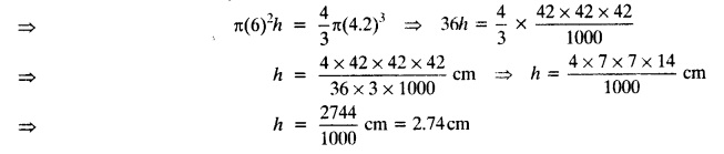 NCERT Solutions for Class 10 Maths Chapter 13 Surface Areas and Volumes Ex 13.3 1