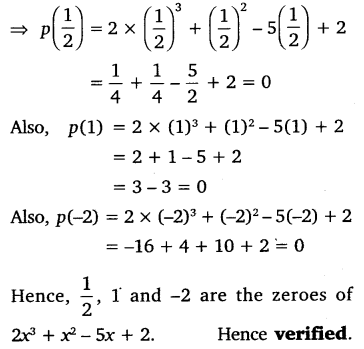 NCERT Solutions for Class 10 Maths Chapter 2 Polynomials Ex 2.4 1