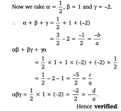 NCERT Solutions for Class 10 Maths Chapter 2 Polynomials Ex 2.4 2