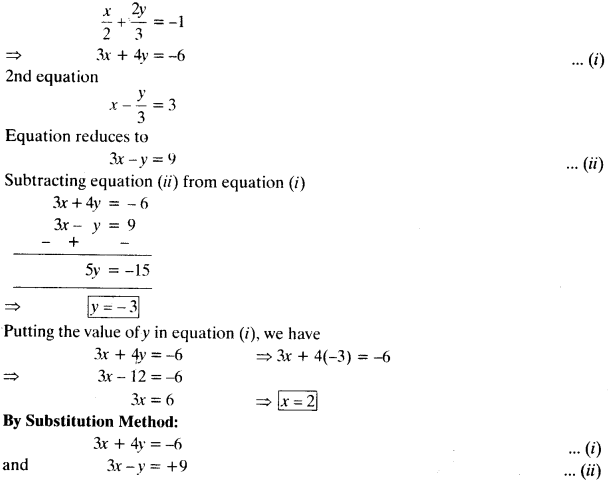 NCERT Solutions for Class 10 Maths Chapter 3 Pair of Linear Equations in Two Variables Ex 3.4 5