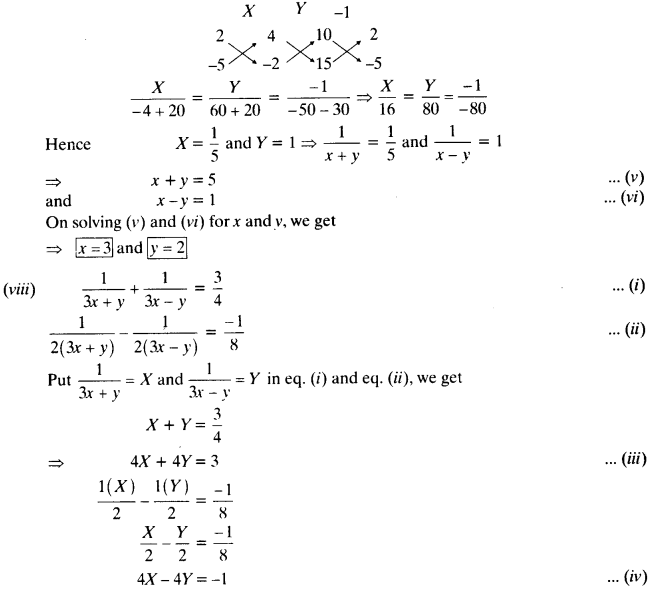 NCERT Solutions for Class 10 Maths Chapter 3 Pair of Linear Equations in Two Variables Ex 3.6 12