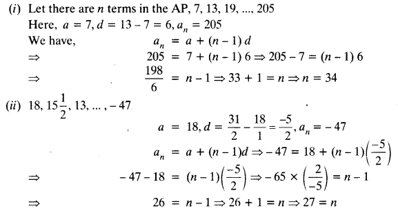 NCERT Solutions for Class 10 Maths Chapter 5 Arithmetic Progressions Ex 5.2 7