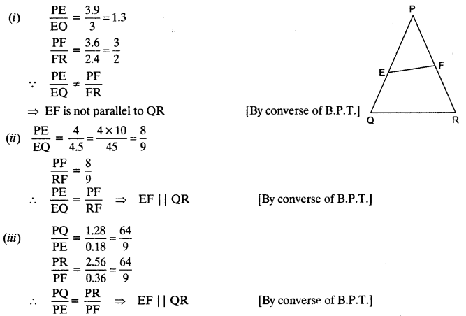 NCERT Solutions for Class 10 Maths Chapter 6 Triangles Ex 6.2 3
