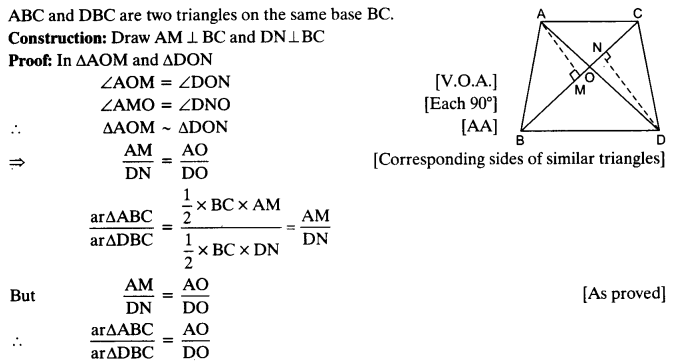 NCERT Solutions for Class 10 Maths Chapter 6 Triangles Ex 6.4 5
