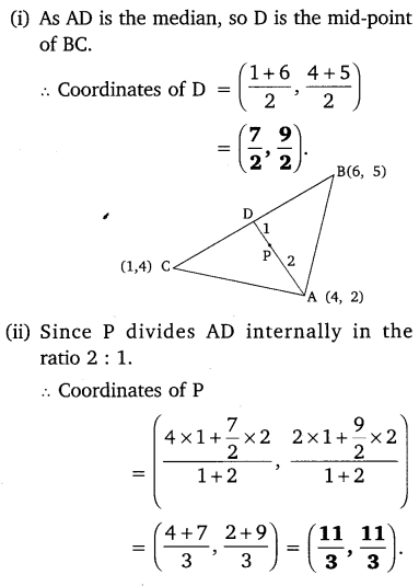 NCERT Solutions for Class 10 Maths Chapter 7 Coordinate Geometry Ex 7.4 14